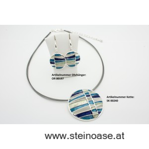 Mode-Collier 'Ocean Blue'